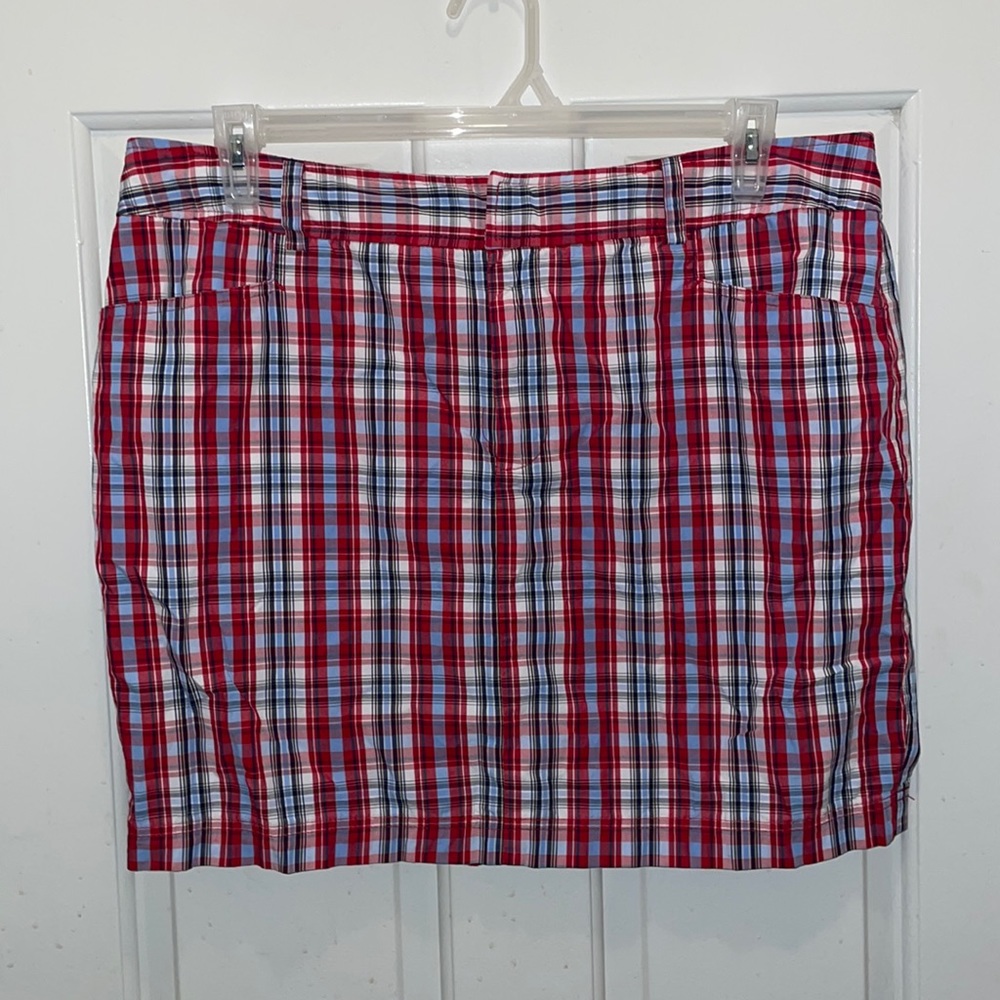 Multicolored Chaps Skirt